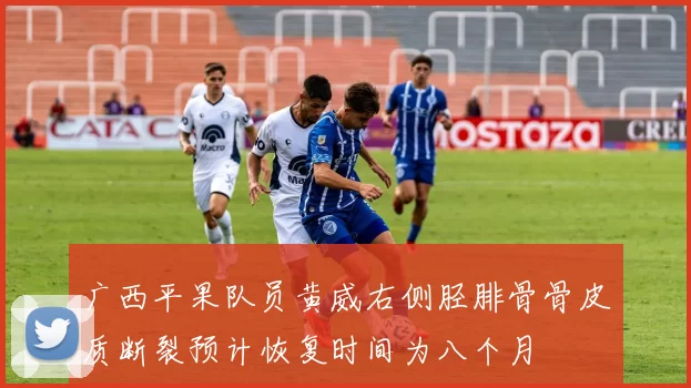 广西平果队员黄威右侧胫腓骨骨皮质断裂预计恢复时间为八个月